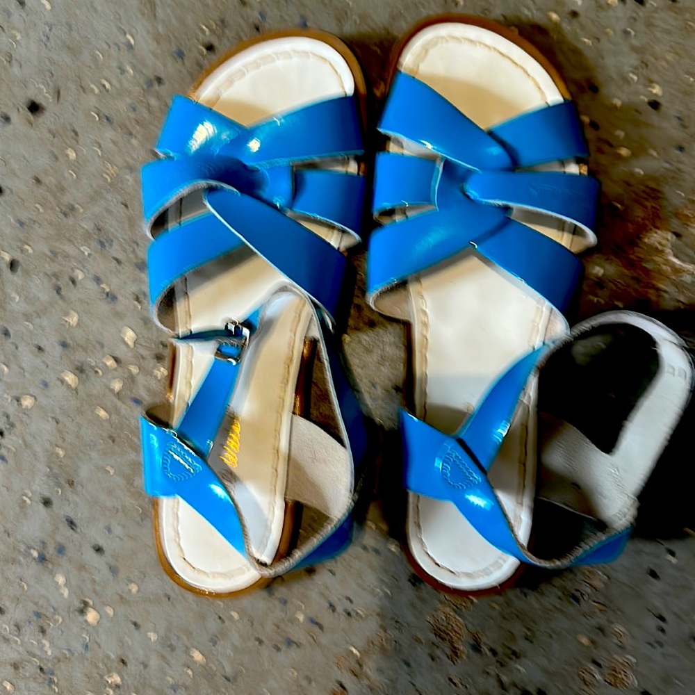 Hard to find wide salt water sandals